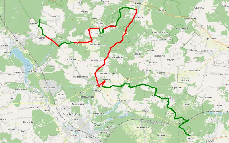 Zielona - Podlesice JA 2 09.2023