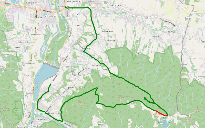 Kobiernice - Bukowiec