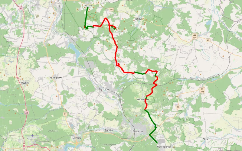 Olsztyn - Ogrodzieniec