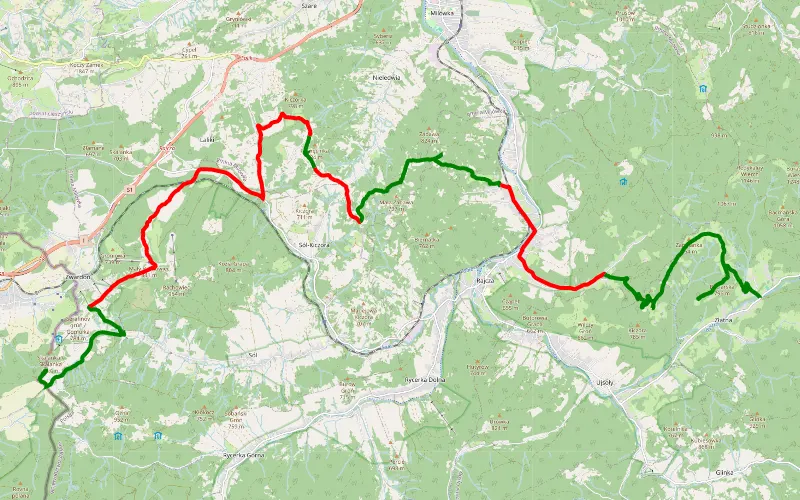 Skoda 4x4 trial - Beskid Żywiecki