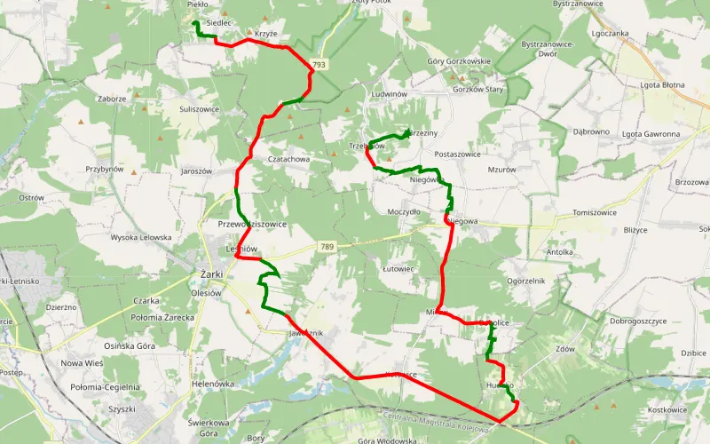 Turystyk, wąwozy i jebana mokra górka