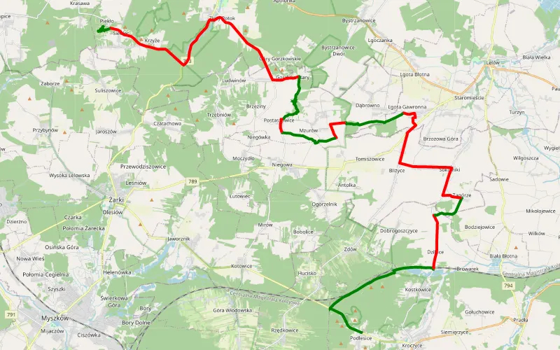Podlesice - Siedlec JA 2 09.2023