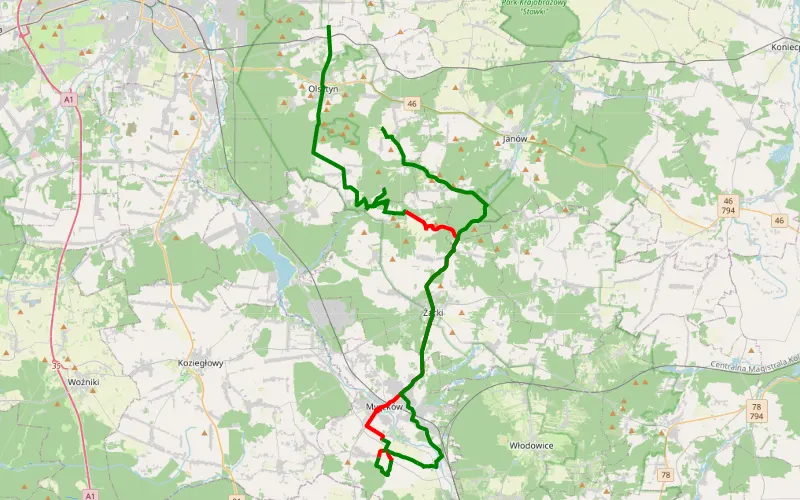 Brzyszów - Zrębice