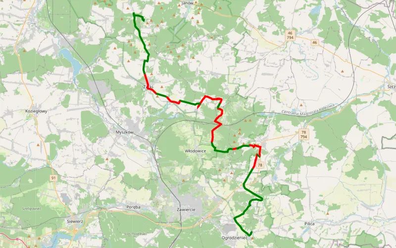Podzamcze - Zrębice