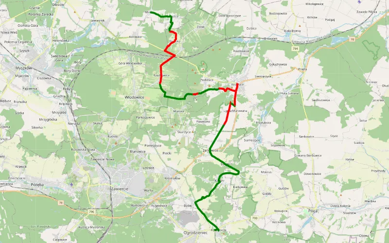 Podzamcze - Mirów