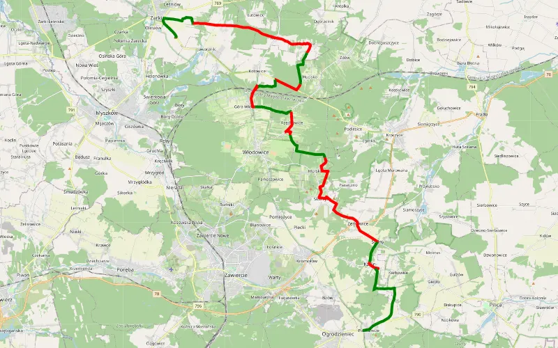 Żarki - Podzamczejura