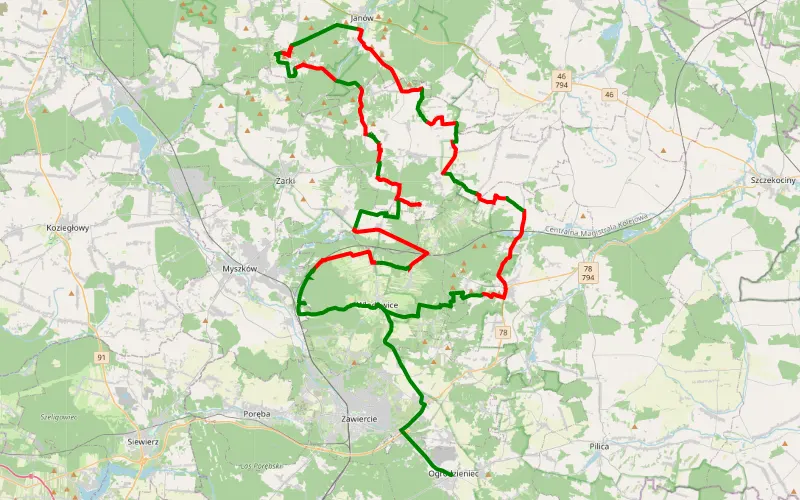 Włodowice - Ogrodzieniec