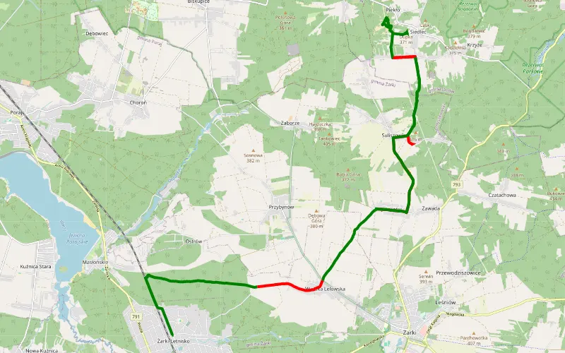 Żarki-Letnisko - Jaroszów