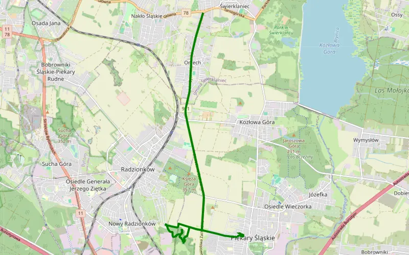 Piekary Śląskie - Świerklaniec