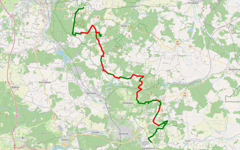 Ogrodzieniec - Turów Górny