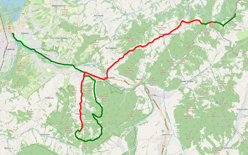 Żywiec - Hucisko