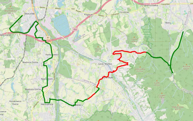 Skoczów - Jasionki