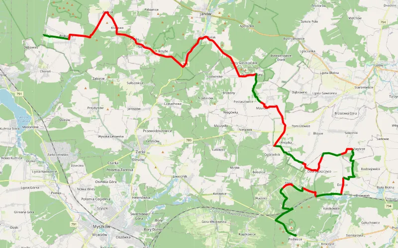 Trasa offroad 52.98 km