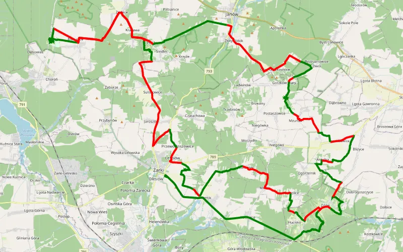 Hucisko - Żarki