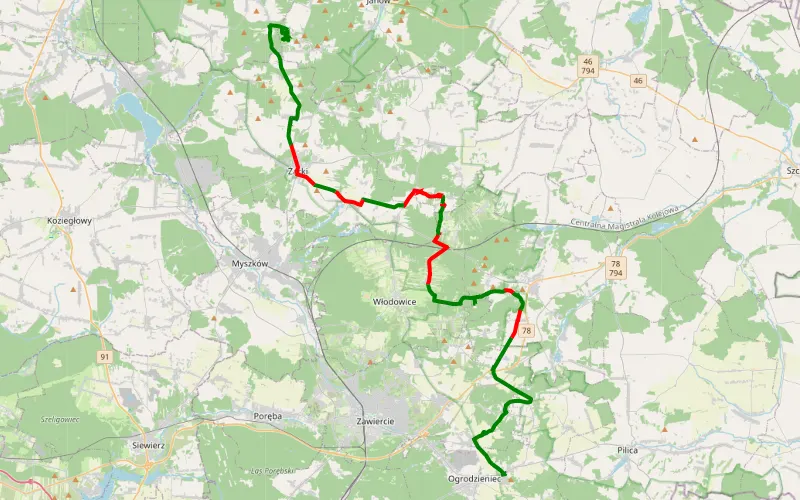 Podzamcze - Siedlec