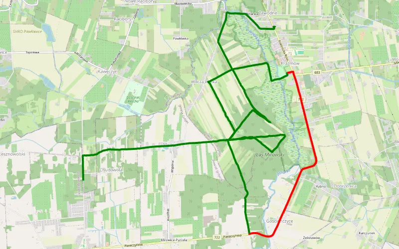 Zaplątani w okolicy Lesznowola - Zawodne