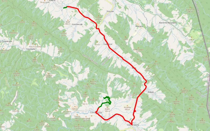 Równia - Czarna Dolna