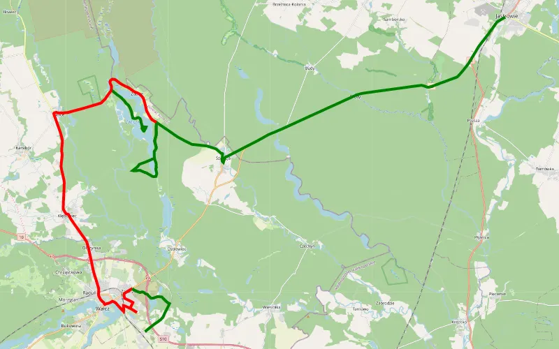 Wał Pomorski Zdbice - Wałcz