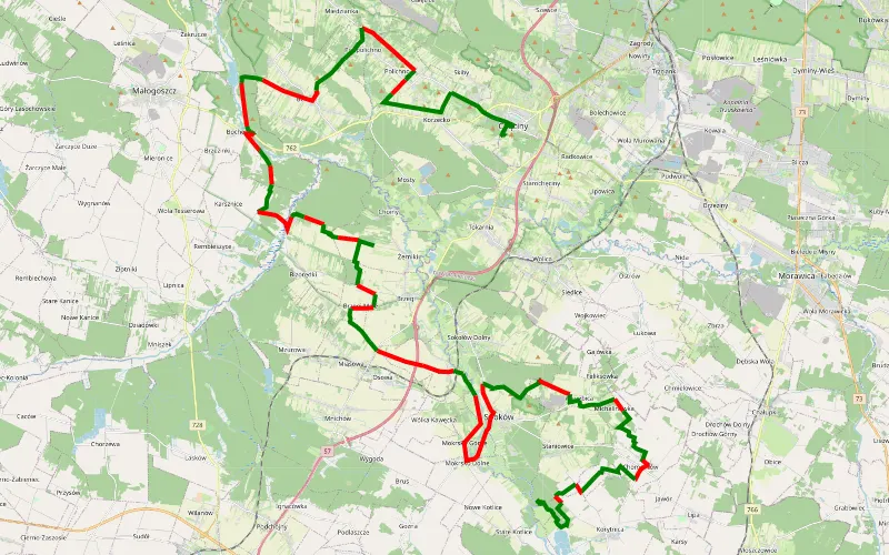 Z Chęcin do Sobkowa