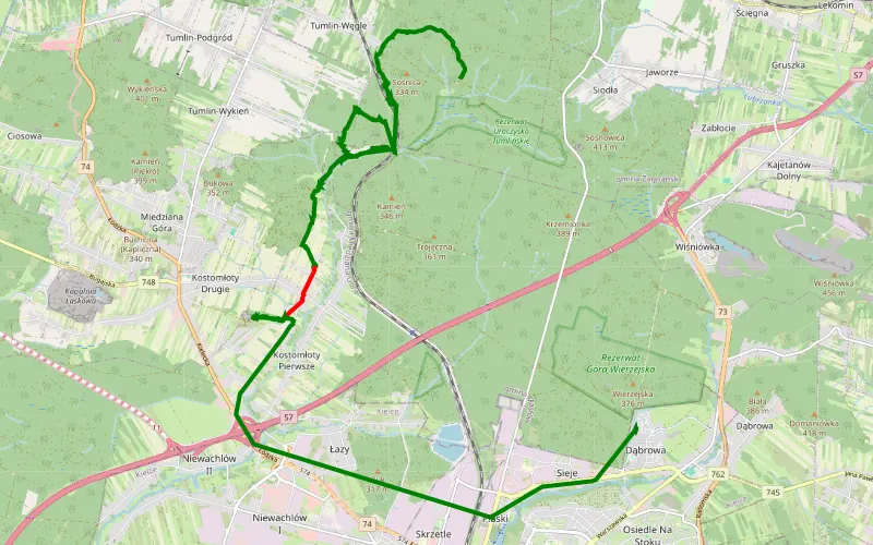 Tumlin-Węgle - Dąbrowa