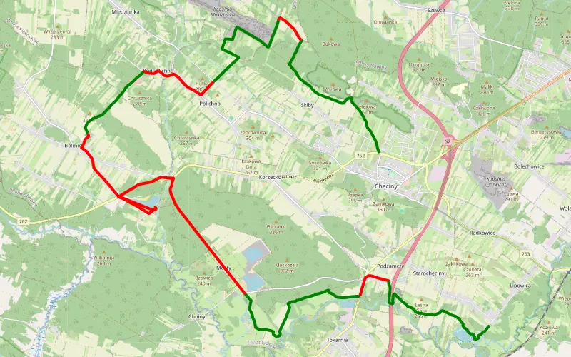 Chęciny - Przymiarki