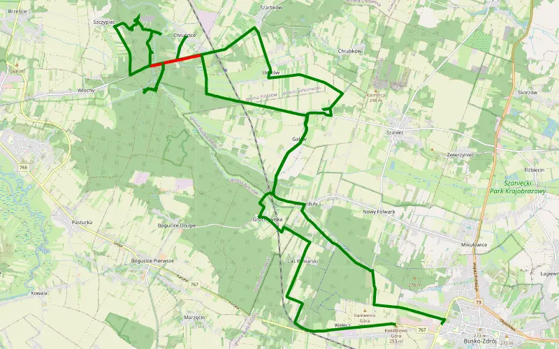Busko-Zdrój - Wełecz