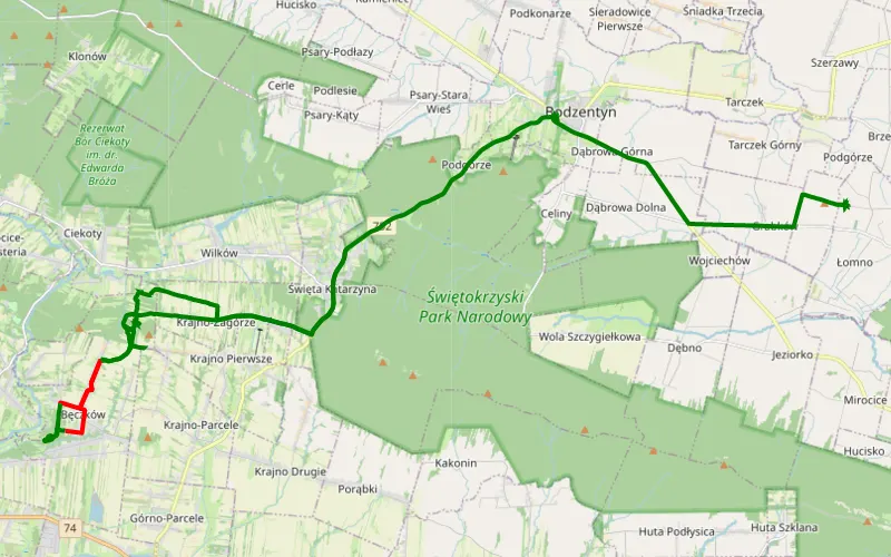 Święta Katarzyna - Krajków - Łomno