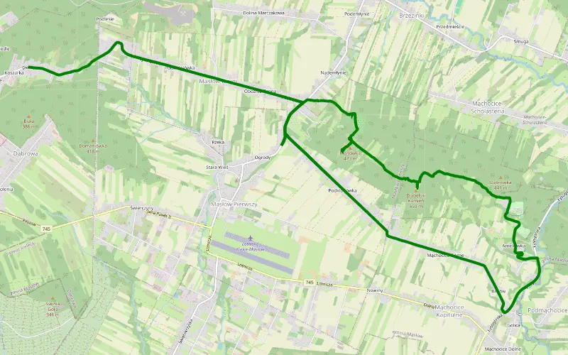 Dąbrowa - Masłów Klonówka