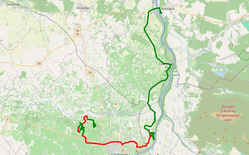 Wysiadłów - Opoczka Mała