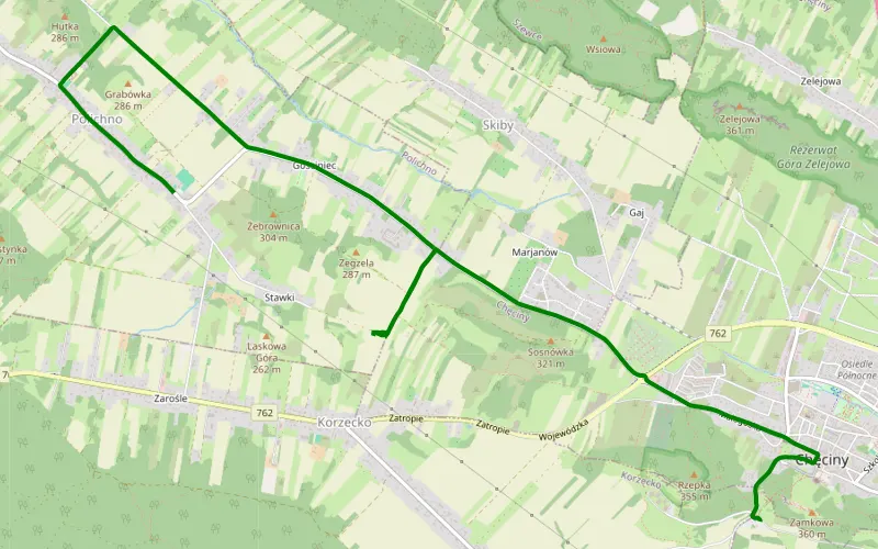 Chęciny - Polichno