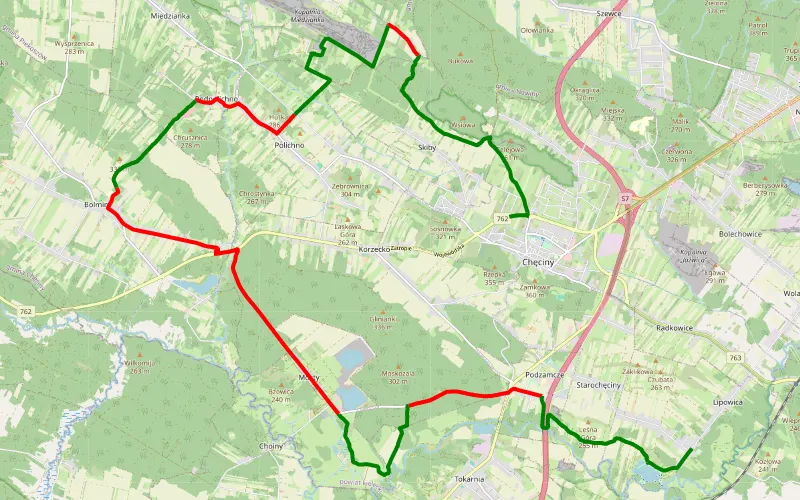 Chęciny - Przymiarki