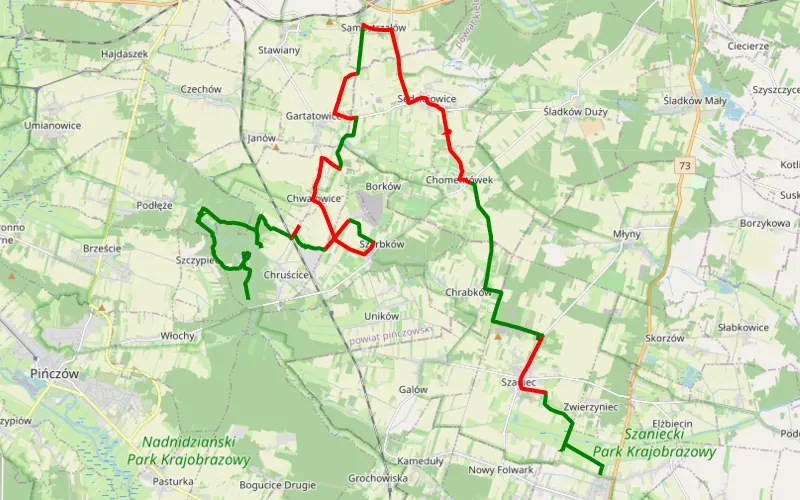 Chruścice - Mikułowice