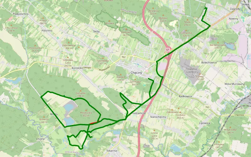 Chęciny - Zgórsko
