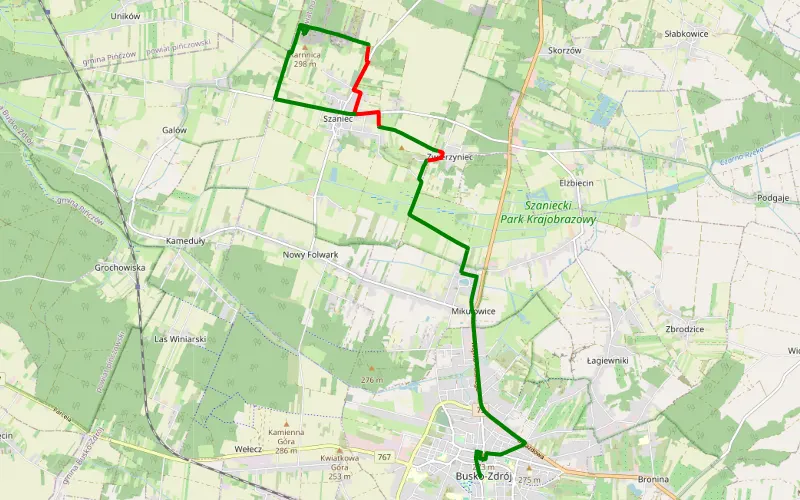 Busko-Zdrój - Szaniec