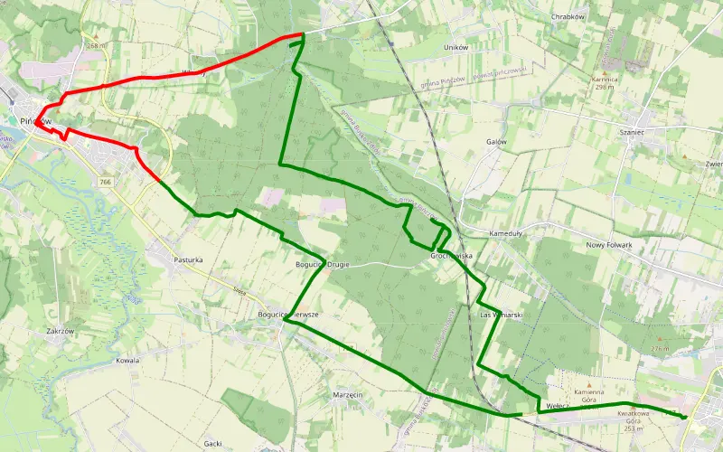 Busko-Zdrój - Wełecz Oleszki