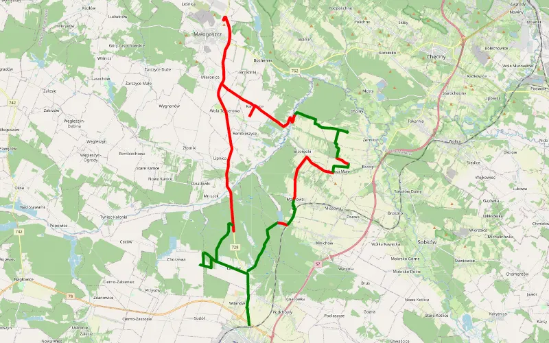 Lasków - Jędrzejów