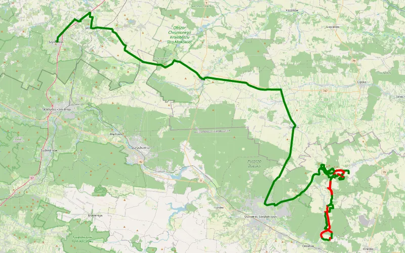 Kolonia Pętkowice - Szydłowiec