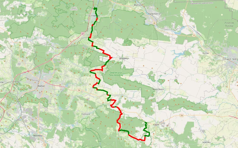 BFG trasa 15 - złota woda/suchedniów