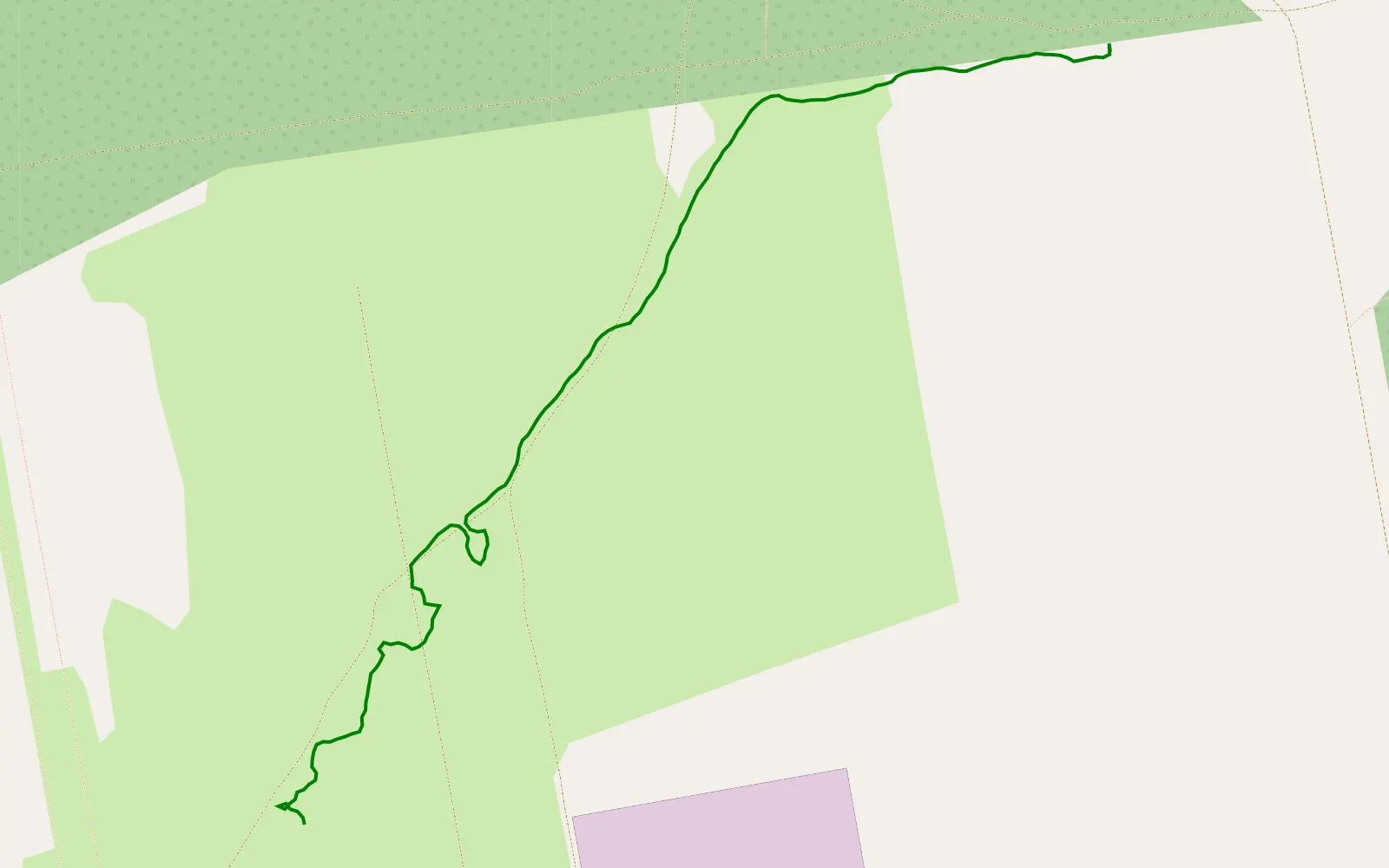 Map of Próba 2 - 1.1 km offroad trail, Końskie County