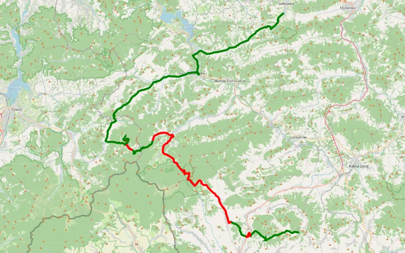 Podszkle-Bukowina - Sułkowice