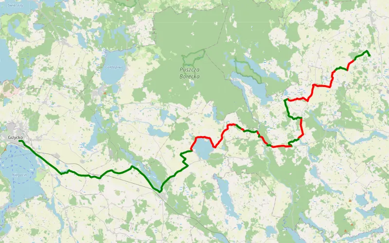 Szarejki - Giżycko