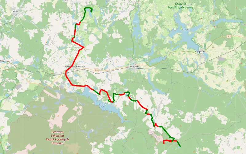 Trasa Adasiowa 1.Nowe Laski - Tęczyn