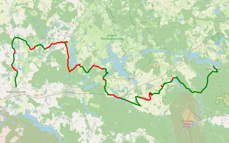 Drawsko Pomorskie - Borne Sulinowo