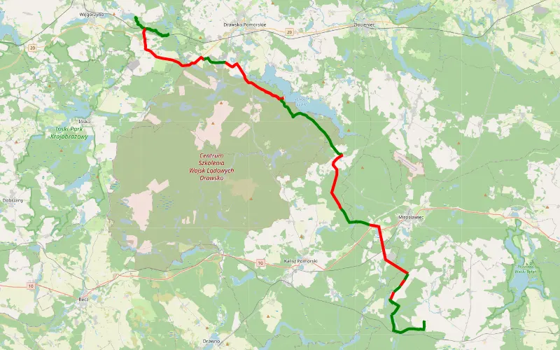 Przytoń - Jeziorki. Trasa Adasiowa 2