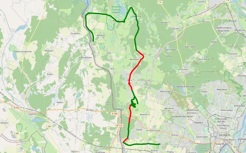 Mierzyn - baja - Świdwie