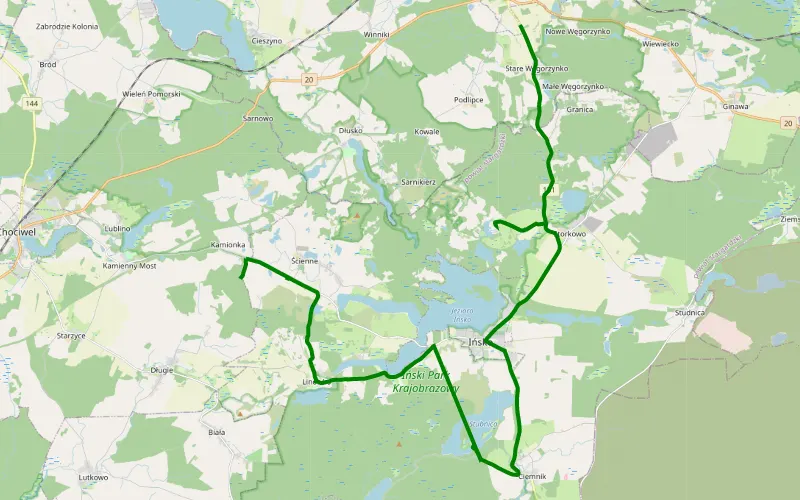 Scienne - Węgorzyno