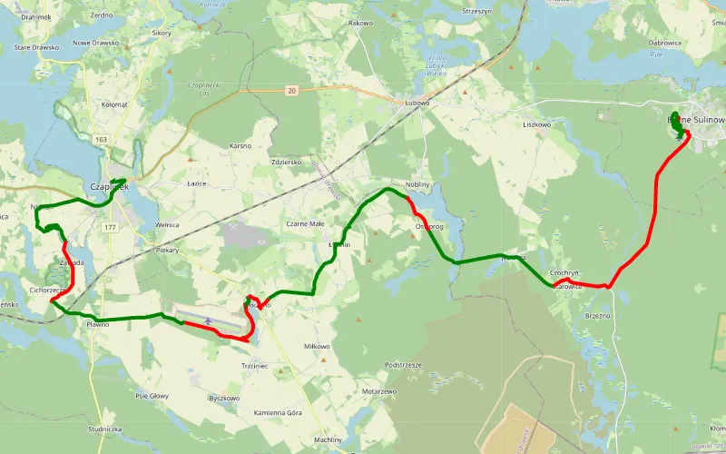 Czaplinek - Borne Sulinowo