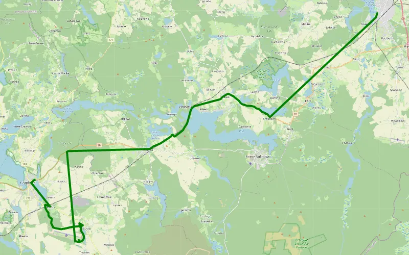 Szczecinek - Czaplinek
