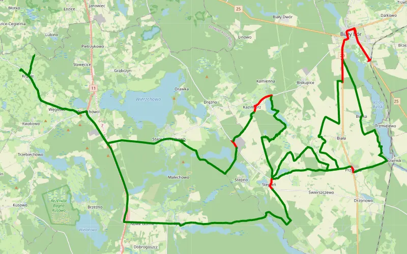 Kortere lrch route
