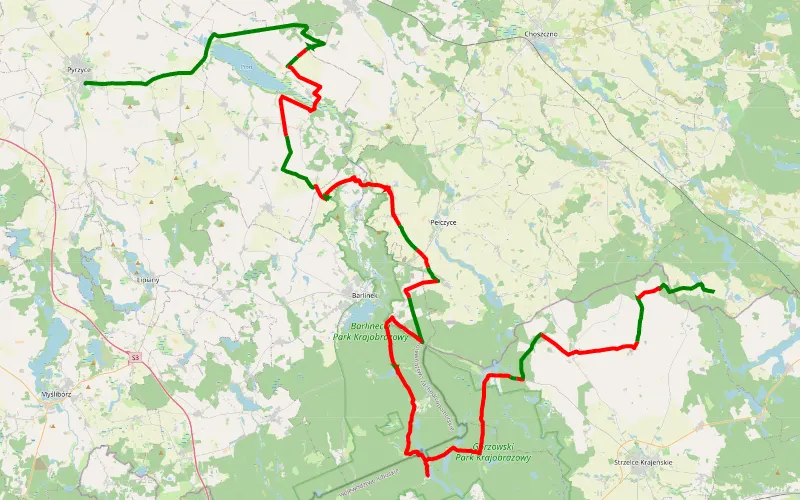 Pyrzyce - Krzywin